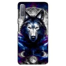 Защитные чехлы для Самсунг А7-2018, А750 (AlphaPrint) (ХИТ продаж) ВОЛК (Волк)