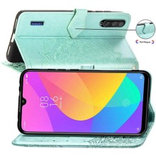 Кожаный чехол (книжка) Art Case с визитницей для Samsung Galaxy A70 (A705F) – Бирюзовый