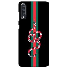 Чехлы Бренд GUCCI для Samsung Galaxy A70 2019 (A705F) (Змей Гуччи)