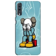 Чехлы для Samsung Galaxy A70 2019 (A705F) - Bearbrick Louis Vuitton (PREMIUMPrint) (Плач Bearbrick)