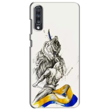 Чехлы Доброго вечора, ми за України для Самсунг А70 (2019) (AlphaPrint) (Победа)