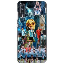 Чехлы Лео Месси Аргентина для Samsung Galaxy A70 2019 (A705F) – Месси в сборной