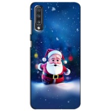 Чехлы на Новый Год Samsung Galaxy A70 2019 (A705F) (Маленький Дед Мороз)