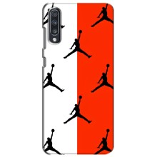 Чехлы для Samsung Galaxy A70 2019 (A705F) - с картинкой JORDAN (AlphaPrint) (Лого Джордан)