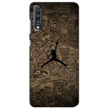 Чехлы для Samsung Galaxy A70 2019 (A705F) - с картинкой JORDAN (AlphaPrint) (Logo Jordan)