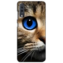 Чехлы с Котиками для Samsung Galaxy A70 2019 (A705F) (VPrint) (Глаз кота)