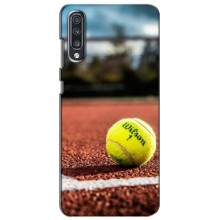 Чехлы с принтом Спортивная тематика для Samsung Galaxy A70 2019 (A705F) (Теннисный корт)