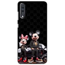 Чехол Disney Mouse Samsung Galaxy A70 2019 (A705F) (PREMIUMPrint) (Семья Маусов)