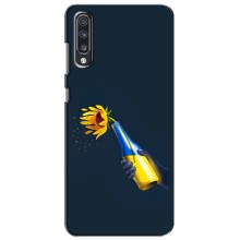 Чехол для Патриота Украины Samsung Galaxy A70 2019 (A705F) - (AlphaPrint) (Коктейль молотова)