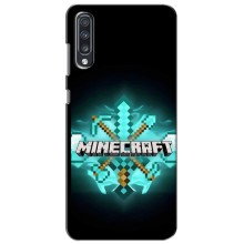 Чехол майнкрафт для Samsung Galaxy A70 2019 (A705F) (MineCraft 2)