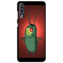 Чехол с картинкой "Одноглазый Планктон" на Samsung Galaxy A70 2019 (A705F) (Стильный Планктон)