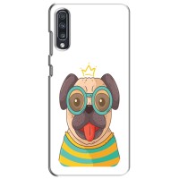 Бампер для Samsung Galaxy A70 2019 (A705F) с картинкой "Песики" (Собака Король)