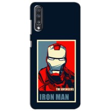 Чехол Супергерой Железный человек на Samsung Galaxy A70 2019 (A705F) (Art Iron man)