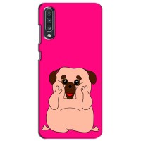 Чехол (ТПУ) Милые собачки для Samsung Galaxy A70 2019 (A705F) – Веселый Мопсик
