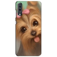 Чехол (ТПУ) Милые собачки для Samsung Galaxy A70 2019 (A705F) – Йоршенский терьер