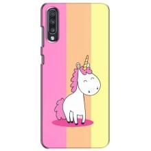 Чохол Unicorn на Samsung Galaxy A70 2019 (A705F) (Яскравий Єдинорог)