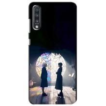 Чехлы Венсдей на Samsung Galaxy A70 2019 (A705F) Уэнсдей (AlphaPrint) (Уэнздей и Инид)