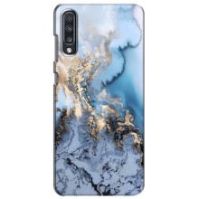 Мраморный чехол на Samsung Galaxy A70 2019 (A705F) (VPrint) (Нежный мрамор)
