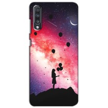 Силіконові Чохли Коханій людині для Samsung Galaxy A70 2019 (A705F) (Кулі в небі)