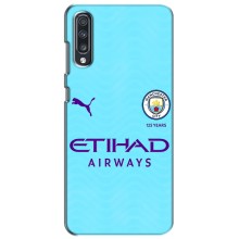 Силиконовые Чехлы принт Футбол на Samsung Galaxy A70 2019 (A705F) (Man City)