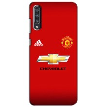 Силиконовые Чехлы принт Футбол на Samsung Galaxy A70 2019 (A705F) – Man United