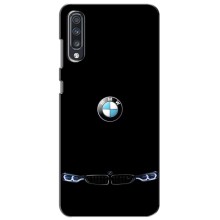 Силіконовий бампер з картинкою машини на Samsung Galaxy A70 2019 (A705F) – Чорний BMW