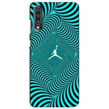 Силіконовый Чохол Nike Air Jordan на Самсунг А70 (2019) (Jordan)