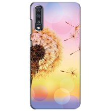 Силіконовий Чохол з кульбабками на Samsung Galaxy A70 2019 (A705F) (Квітка-кульбаба)