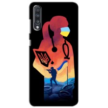 ЗСУ Чохли (TPU) для Samsung Galaxy A70 2019 (A705F) (ЗСУ Лікар)