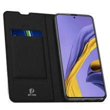 Чехол-книжка Dux Ducis с карманом для визиток для Samsung Galaxy A71 – Черный