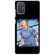 Чехлы с принтом для Samsung Galaxy A71 (A715) Футболист – гол Эрлинг Холланд