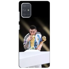 Чехлы Лео Месси Аргентина для Samsung Galaxy A71 (A715) (Кубок Мира)
