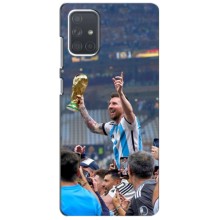 Чехлы Лео Месси Аргентина для Samsung Galaxy A71 (A715) (Месси король)