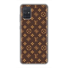 Чехлы Луи Витон для Samsung Galaxy A71 (A715) (AlphaPrint - LOUIS VUITTON) (фон LOUIS VUITTON)