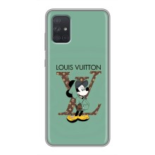 Чехлы Луи Витон для Samsung Galaxy A71 (A715) (AlphaPrint - LOUIS VUITTON) (Микки Маус LV)