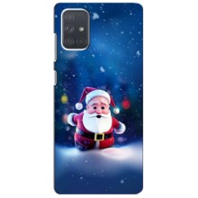 Чехлы на Новый Год Samsung Galaxy A71 (A715) – Маленький Дед Мороз