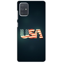 Чехол Флаг USA для Samsung Galaxy A71 (A715) – USA