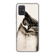 Чохол з пташками на Samsung Galaxy A71 (A715) (VPrint) (Сова)