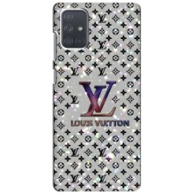 Чехол Стиль Louis Vuitton на Samsung Galaxy A71 (A715) (Яркий LV)