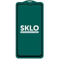 Защитное стекло SKLO 5D (тех.пак) для Samsung Galaxy A72 4G / A72 5G – Черный
