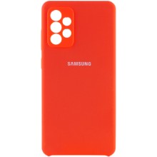 Чохол Silicone Cover Full Camera (AAA) для Samsung Galaxy A72 4G / A72 5G – Червоний