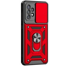 Ударопрочный чехол Camshield Serge Ring для Samsung Galaxy A72 4G / A72 5G (Красный)