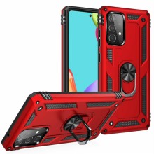 Ударопрочный чехол Serge Ring for Magnet для Samsung Galaxy A72 4G / A72 5G – Красный
