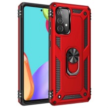 Ударопрочный чехол Serge Ring for Magnet для Samsung Galaxy A72 4G / A72 5G – Красный