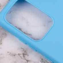 Силиконовый чехол Candy для Samsung Galaxy A72 4G / A72 5G – Голубой