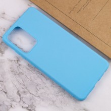 Силиконовый чехол Candy для Samsung Galaxy A72 4G / A72 5G – Голубой