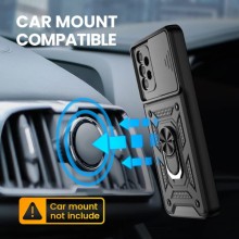 Ударопрочный чехол Camshield Serge Ring для Samsung Galaxy A72 4G / A72 5G – Черный