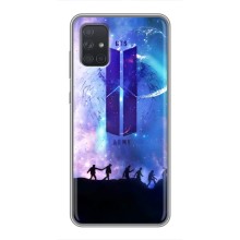 Чехлы BTS для Samsung Galaxy A72 (AlphaPrint) – Army BTS