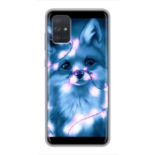 Чехлы с картинкой Лисички для Samsung Galaxy A72 (VPrint) (Яркая лисичка)