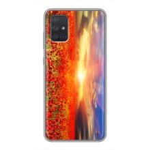 Чохол з картинкою (Стильні) Samsung Galaxy А72 - (AlphaPrint) (Поле тюльпанів)